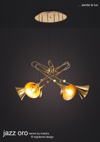 Jazz Oro Ceiling Lights Mantra Modern Ceiling Lights Jazz Oro Ceiling Lights Mantra Modern Ceiling Lights